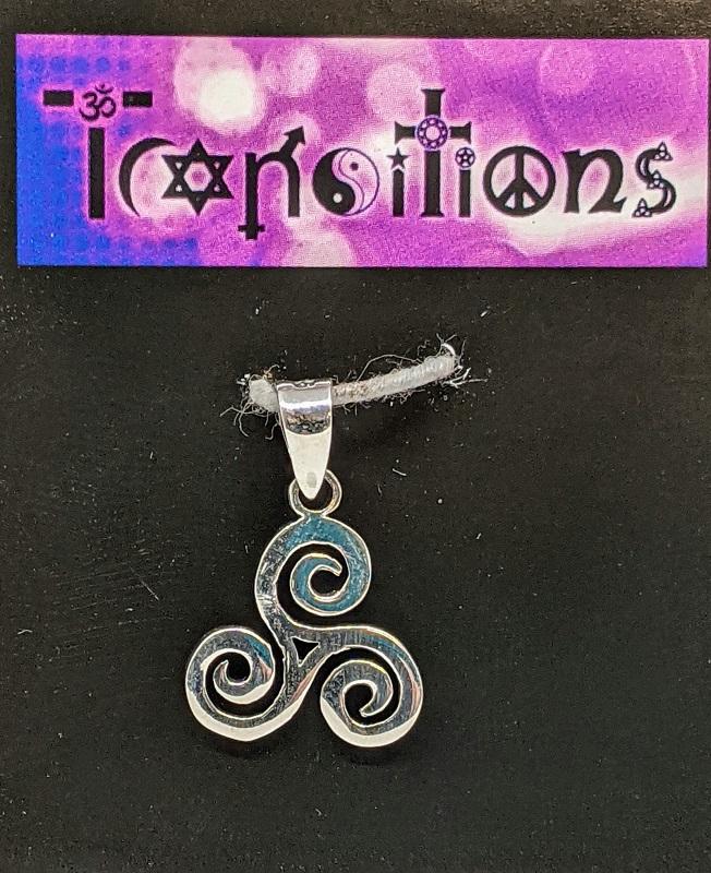 Pendant, Transitions Symbols - Assorted designs in sterling silver