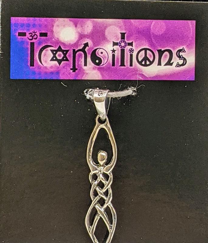 Pendant, Transitions Symbols - Assorted designs in sterling silver