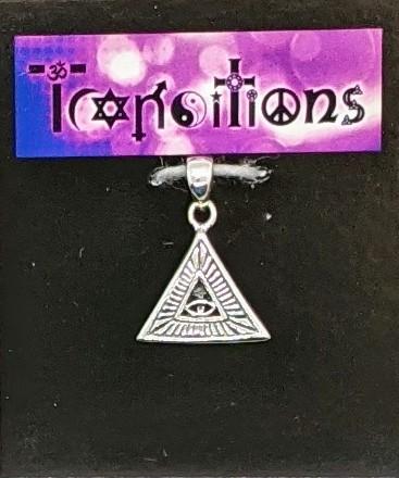 Pendant, Transitions Symbols - Assorted designs in sterling silver