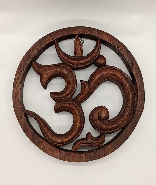 Placque, Ohm Symbol  Wood