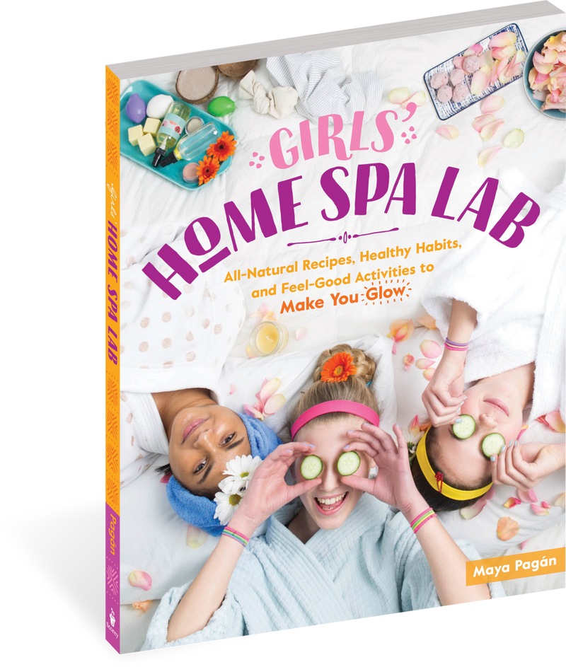 Girls' Home Spa Lab (Oversize) Paperback Book