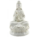 Kwan Yin, Large White Resin