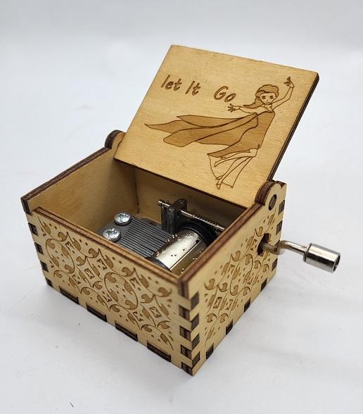 Music Box, Wood in Assorted Colors and Musical Sounds