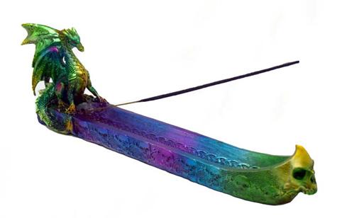 Multi-Color Dragon Incense Burner