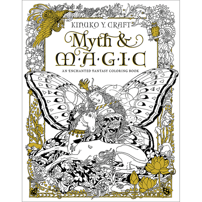 Myth & Magic Coloring Book (O)