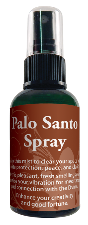 Palo Santo Spray, 2oz. Bottle