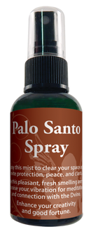 Palo Santo Spray, 2oz. Bottle