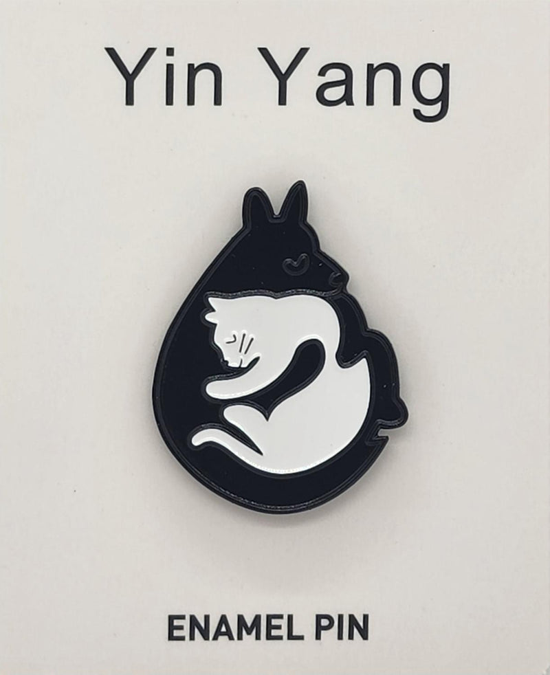 Pin, Yin Yang Cat/Dog