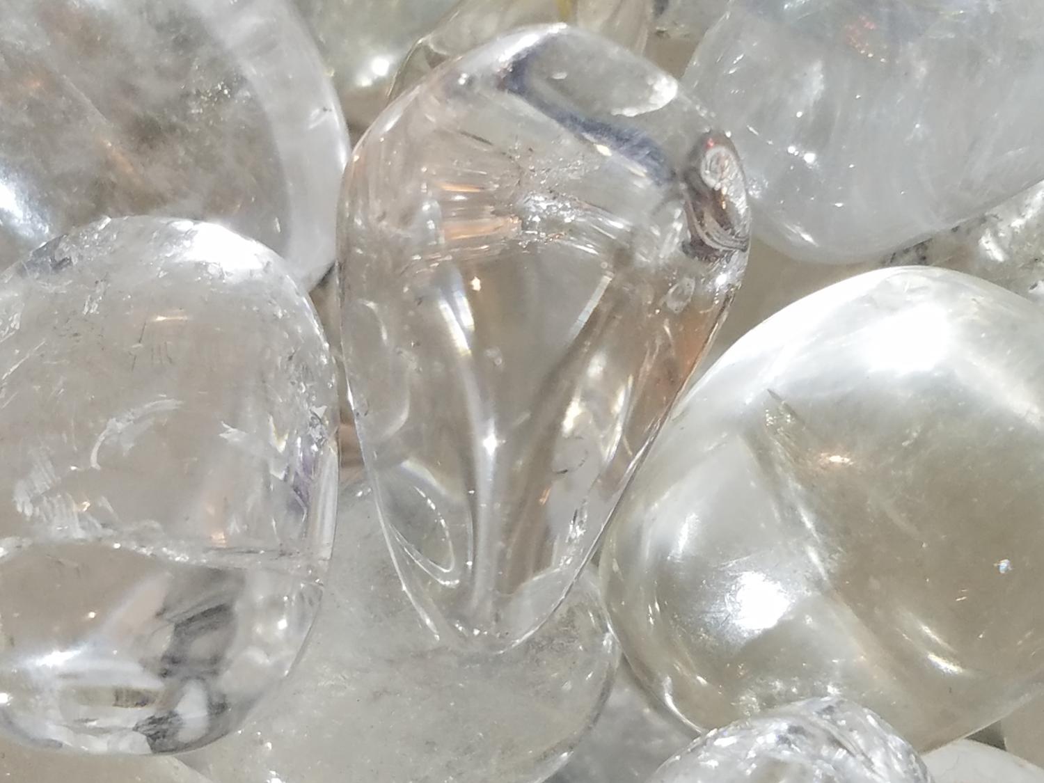 Quartz/Clear - Tumbled - ForHeavenSake