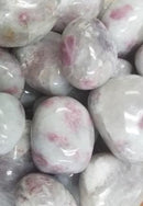 RUBELLITE IN LEPIDOLITE - Tumbled