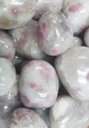 RUBELLITE IN LEPIDOLITE - Tumbled