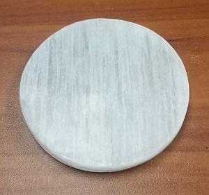 Selenite Charging Plate, Round 2.5in. diameter