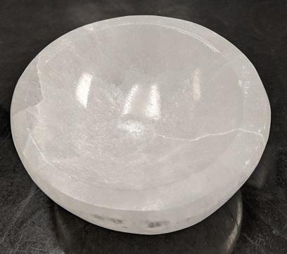 Selenite, Small White Bowl