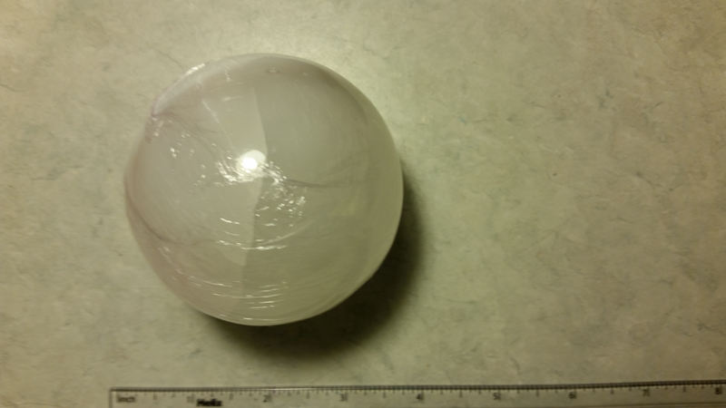Selenite Sphere Approx. 2-4in