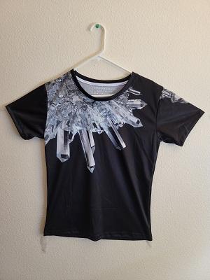 Mens Crystal Shirt 100% Polyester (Front)