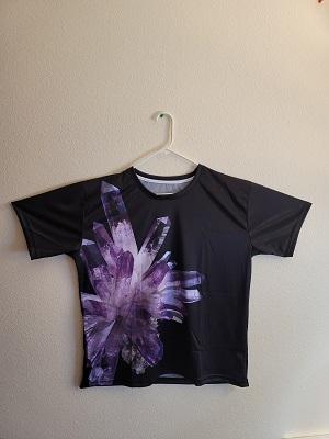 Mens Amethyst Shirt 100% Polyester (Front)