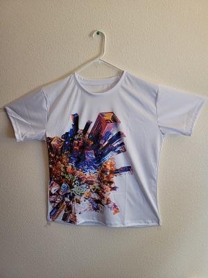 Mens Bismuth Shirt 100% Polyester (Front)