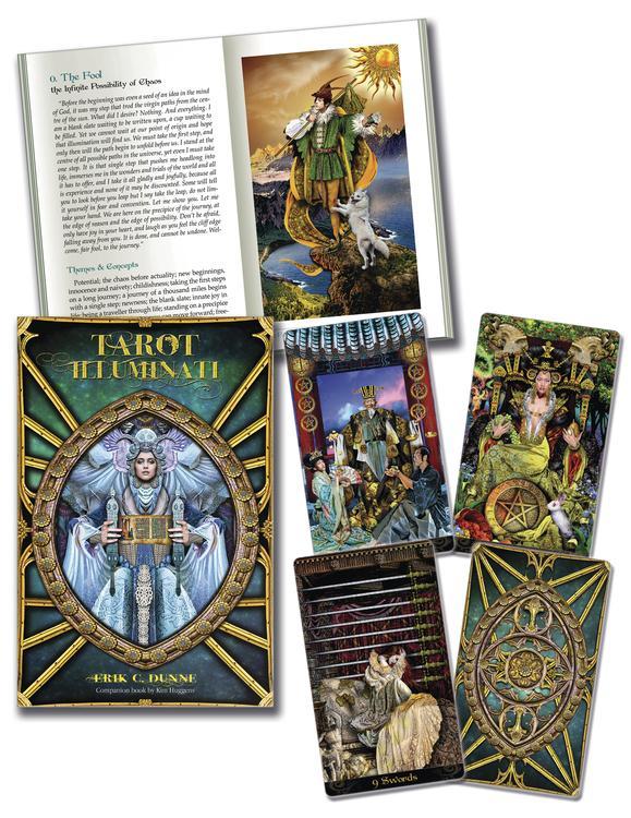 Tarot Illuminati Kit (78-card deck & 160-page book)
