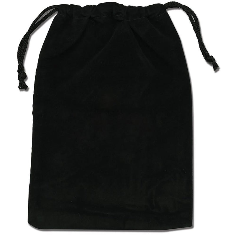 Bag/Tarot Pouch, Black Velveteen 5x7
