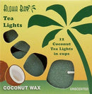 Tealight, Unscented-Dark Green Candles