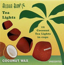 Tealight, Unscented-Red Candles