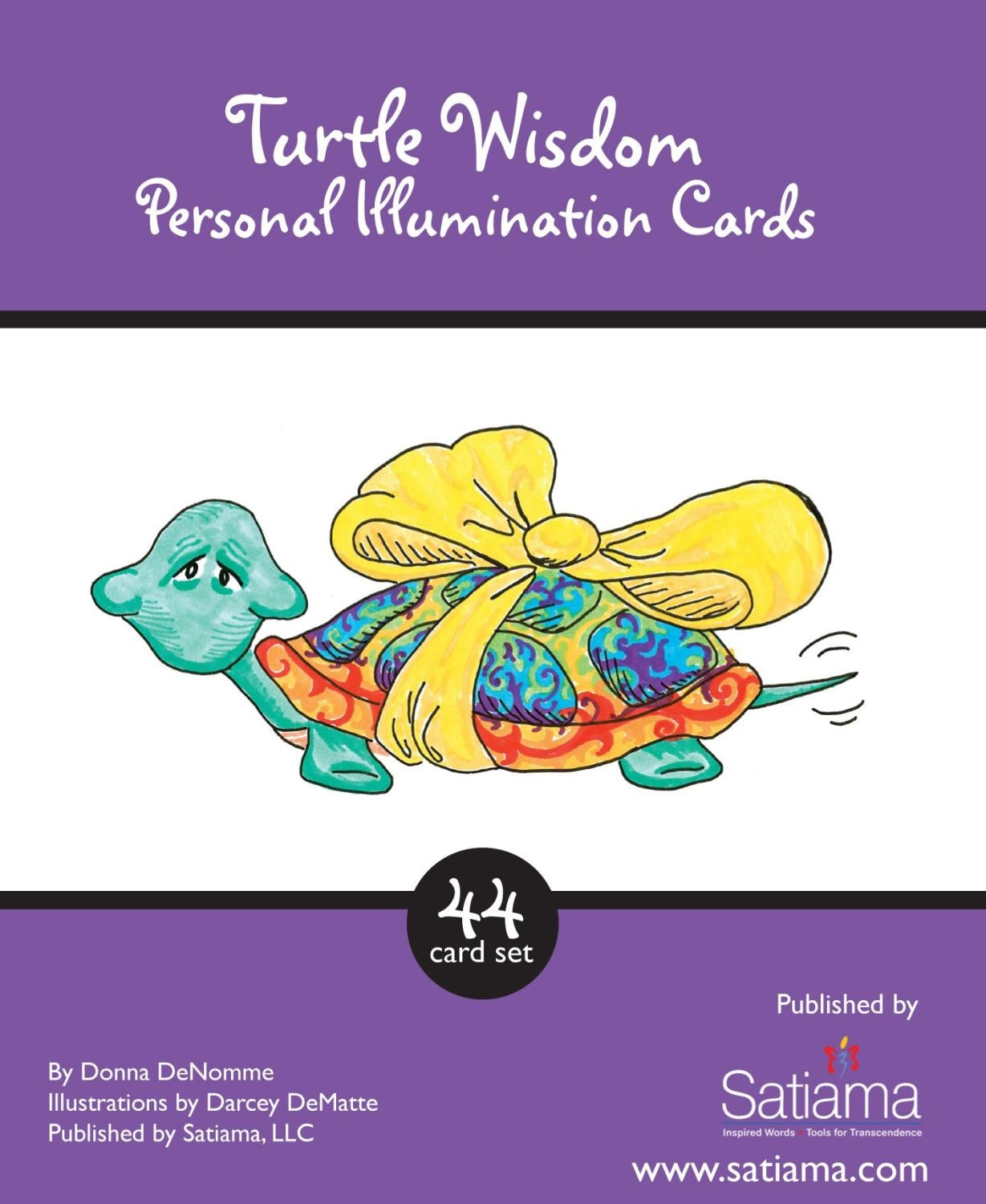 Turtle Wisdom Illumination Cards - ForHeavenSake