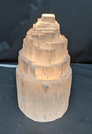 Selenite Tower Lamp 6-7 in. Tall