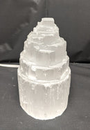 Selenite Tower Lamp 6-7 in. Tall